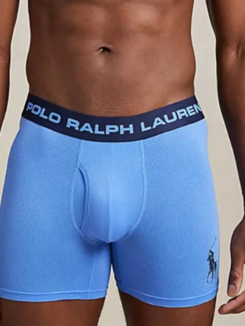 Polo Ralph Lauren Men's Boxer L Perfect Pouch Elastic Waist  Briefs Blue NWT